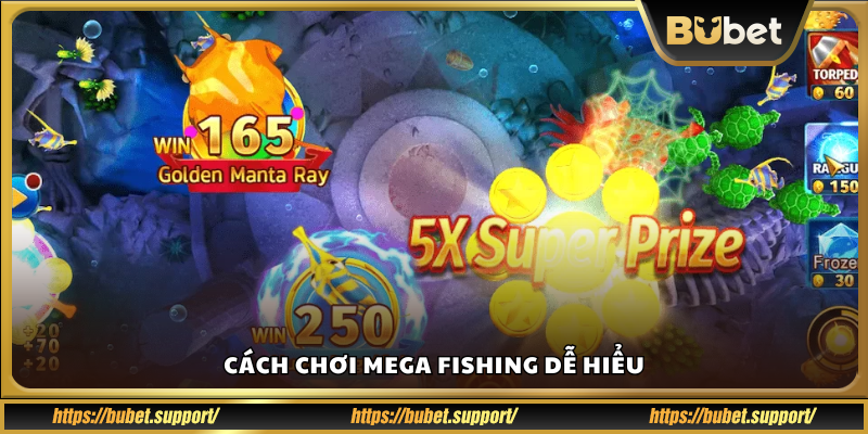 Hướng dẫn cách chơi Mega Fishing đơn giản cho người mới