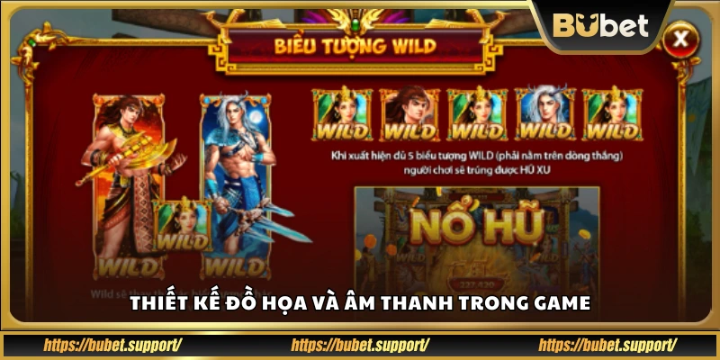 Đồ họa sống động và âm thanh chân thực trong game