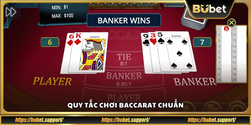 Luật chơi Baccarat truyền thống dễ hiểu