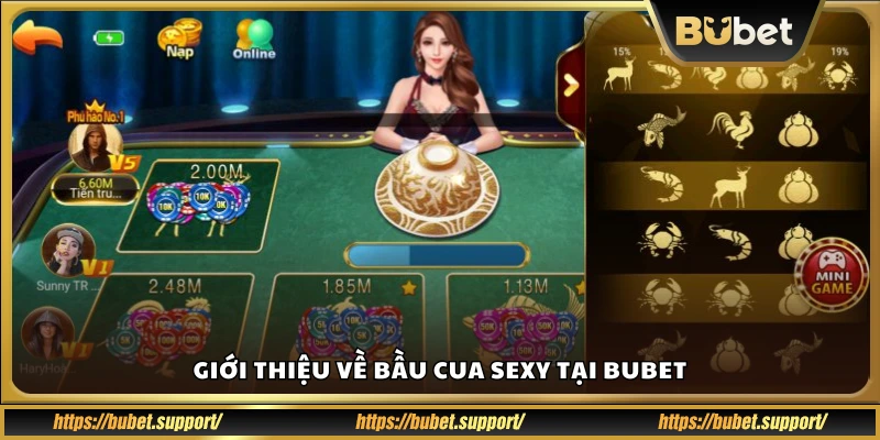Khám phá trò chơi Bầu cua Sexy trên Bubet