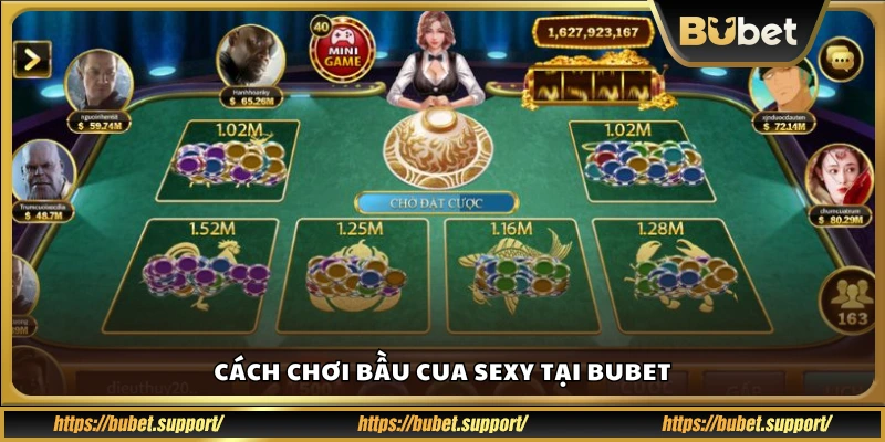 Hướng dẫn chơi Bầu cua Sexy cho người mới